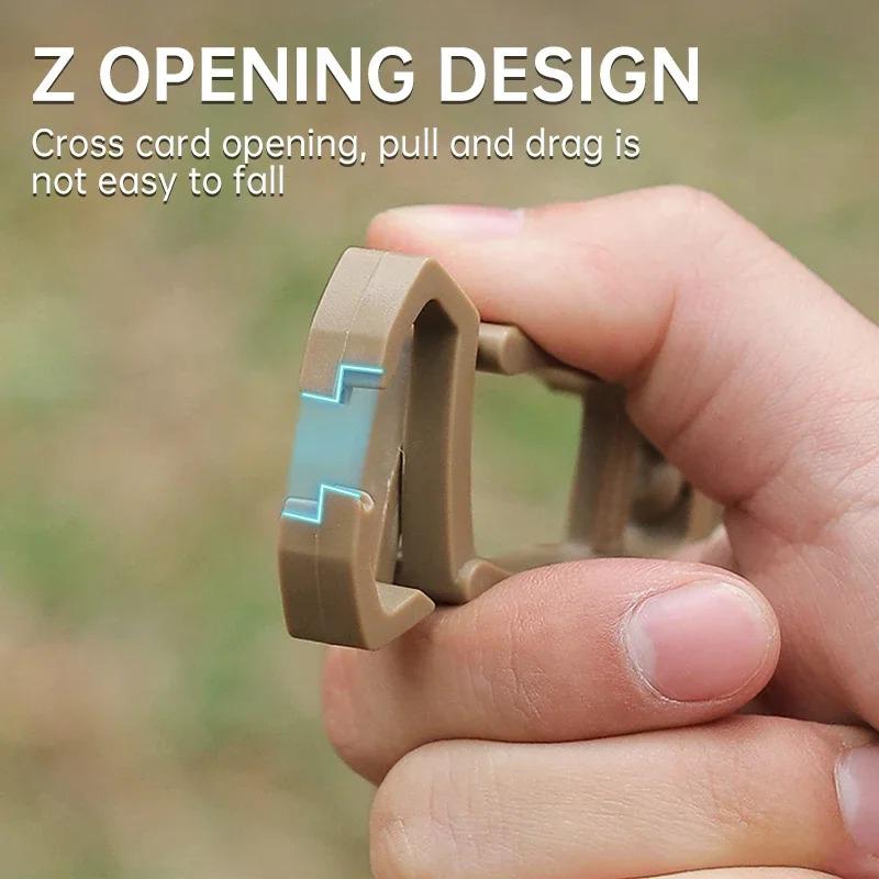 Outdoor Adventure Jobs - Wytrzymały klips do rękawic roboczych, uchwyt