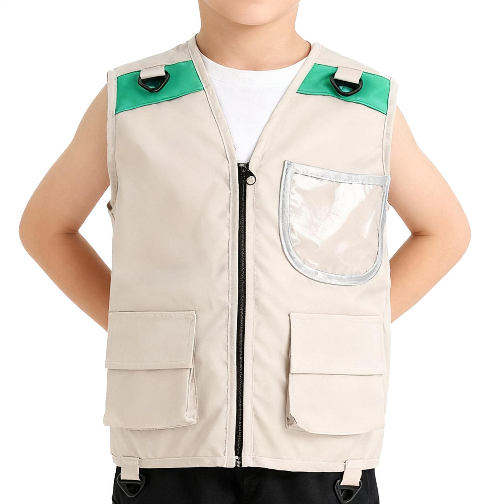 Outdoor Adventure Vest - Kamizelka Przygodnicza dla Dzieci, Strój Safari,