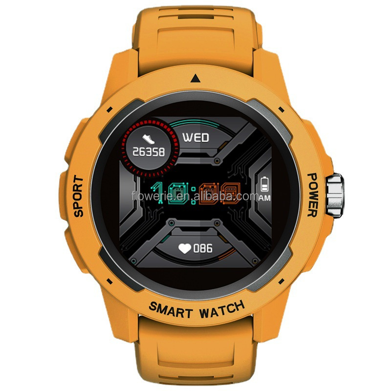 Outdoor Adventure Watches - Wodoodporny taktyczny smartwatch sportowy IP68, 50m,