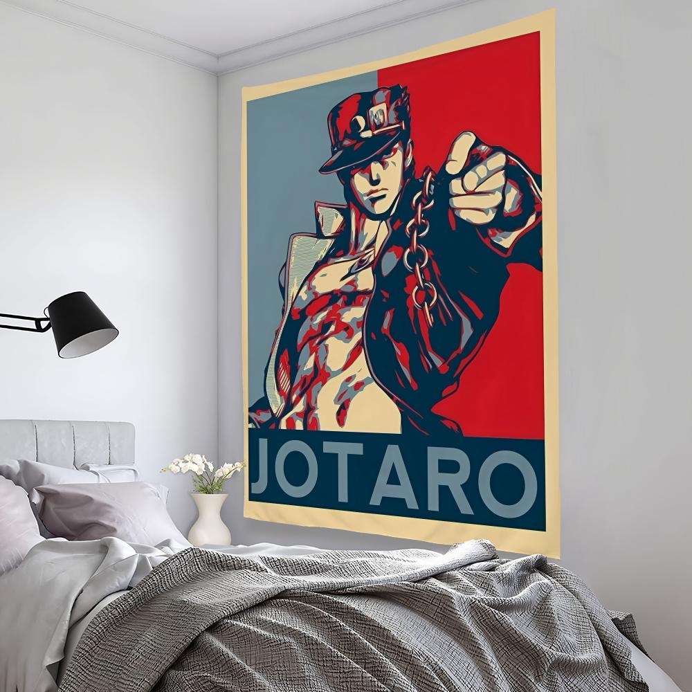 Outdoor Adventure Festival - Gobelin z mikrofibry J-JoJo B-Bizarre Adventure,