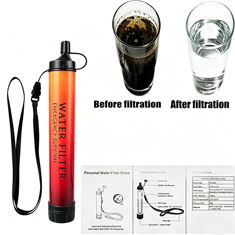Water Filter Straw - Przenośny filtr do wody w formie