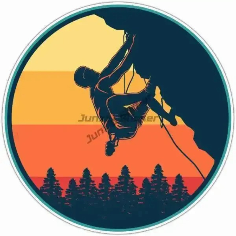Outdoor Adventure Words - Naklejka na samochód: Wędrówki, Outdoor, Przygody,