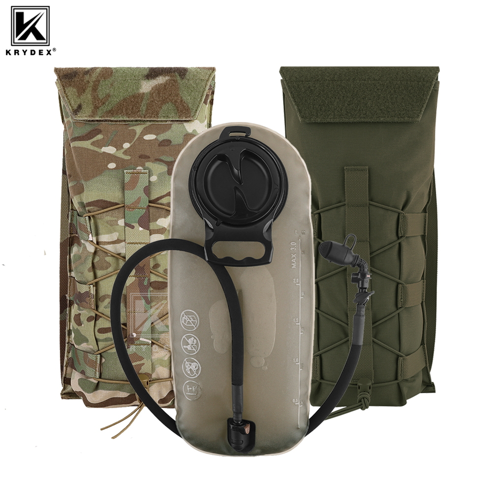 Outdoor Adventure Vest - KRYDEX Taktyczny Plecak Hydracyjny Molle 3L