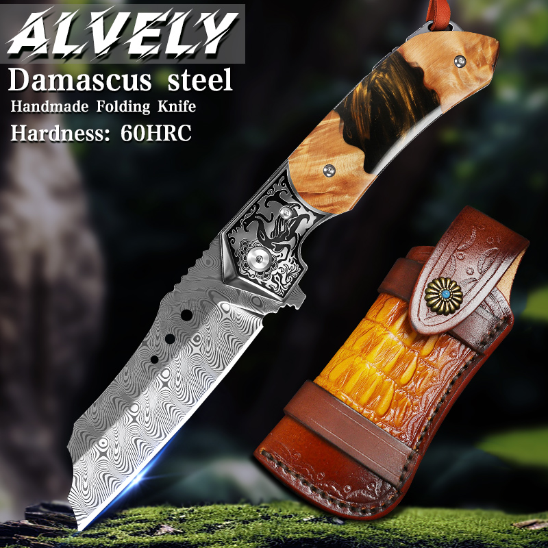 Wysokiej jakości składany nóż  – Outdoor Adventure Hunt recenzja i cena