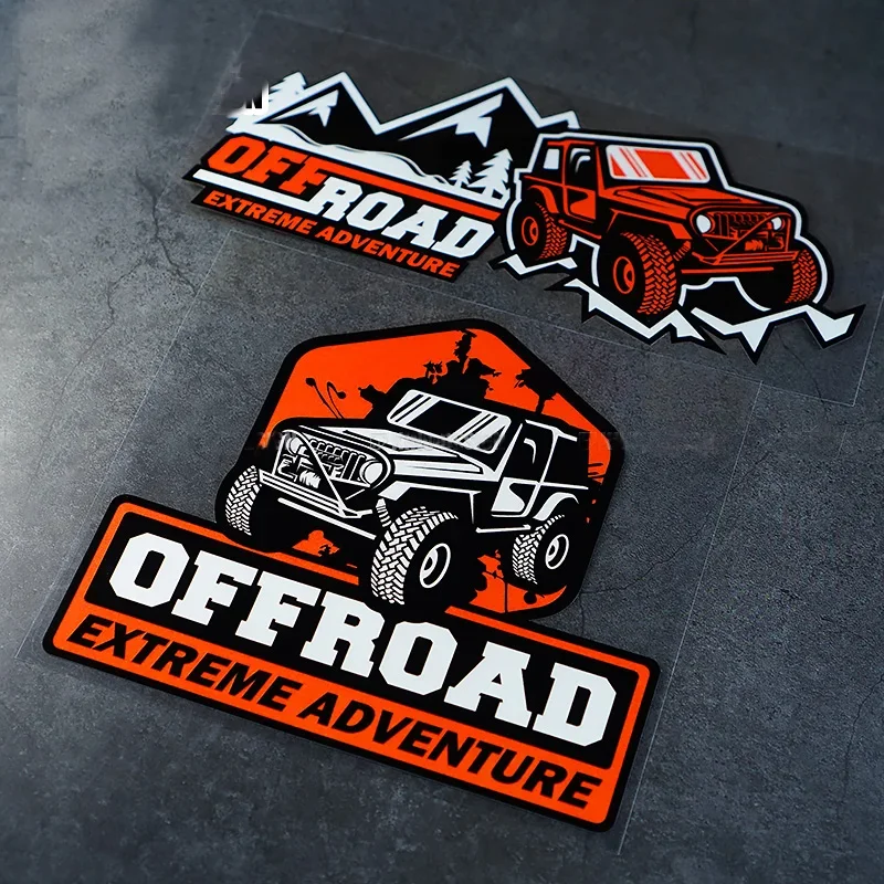 Naklejki samochodowe Off Road  – Outdoor Adventure Jeep recenzja i cena