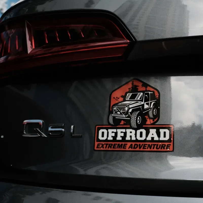 Naklejki samochodowe Off Road  – Outdoor Adventure Jeep recenzja i cena