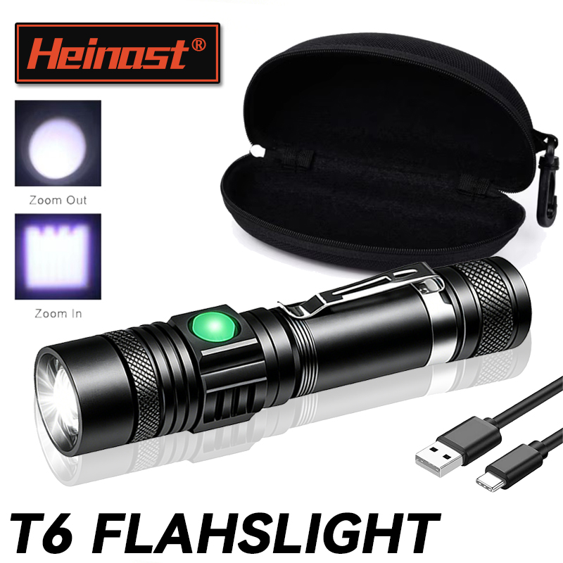 Latarka LED T6 z możliwością ł – Outdoor Adventure Hunt recenzja i cena