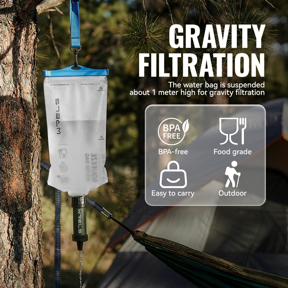 WERLS Hiking Osobisty Mini Fil – Water Filter Straw recenzja i cena