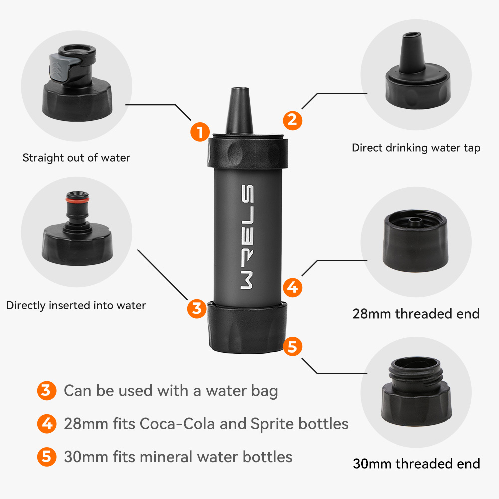 WERLS Hiking Osobisty Mini Fil – Water Filter Straw recenzja i cena