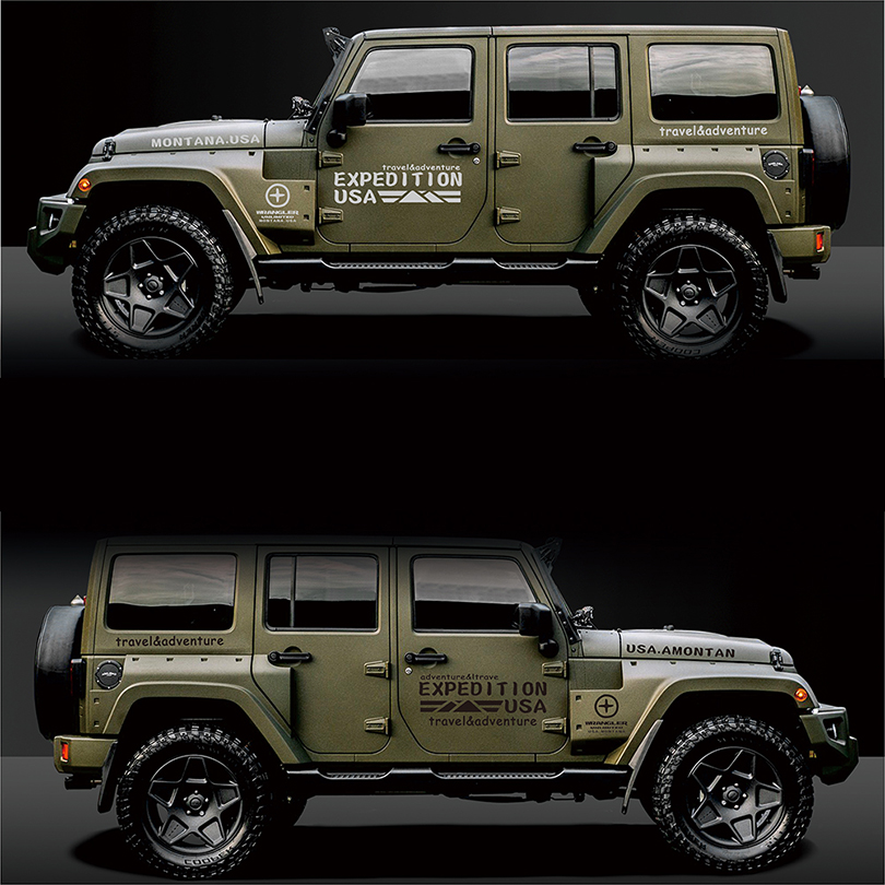 Naklejka na samochód z motywem – Outdoor Adventure Jeep recenzja i cena