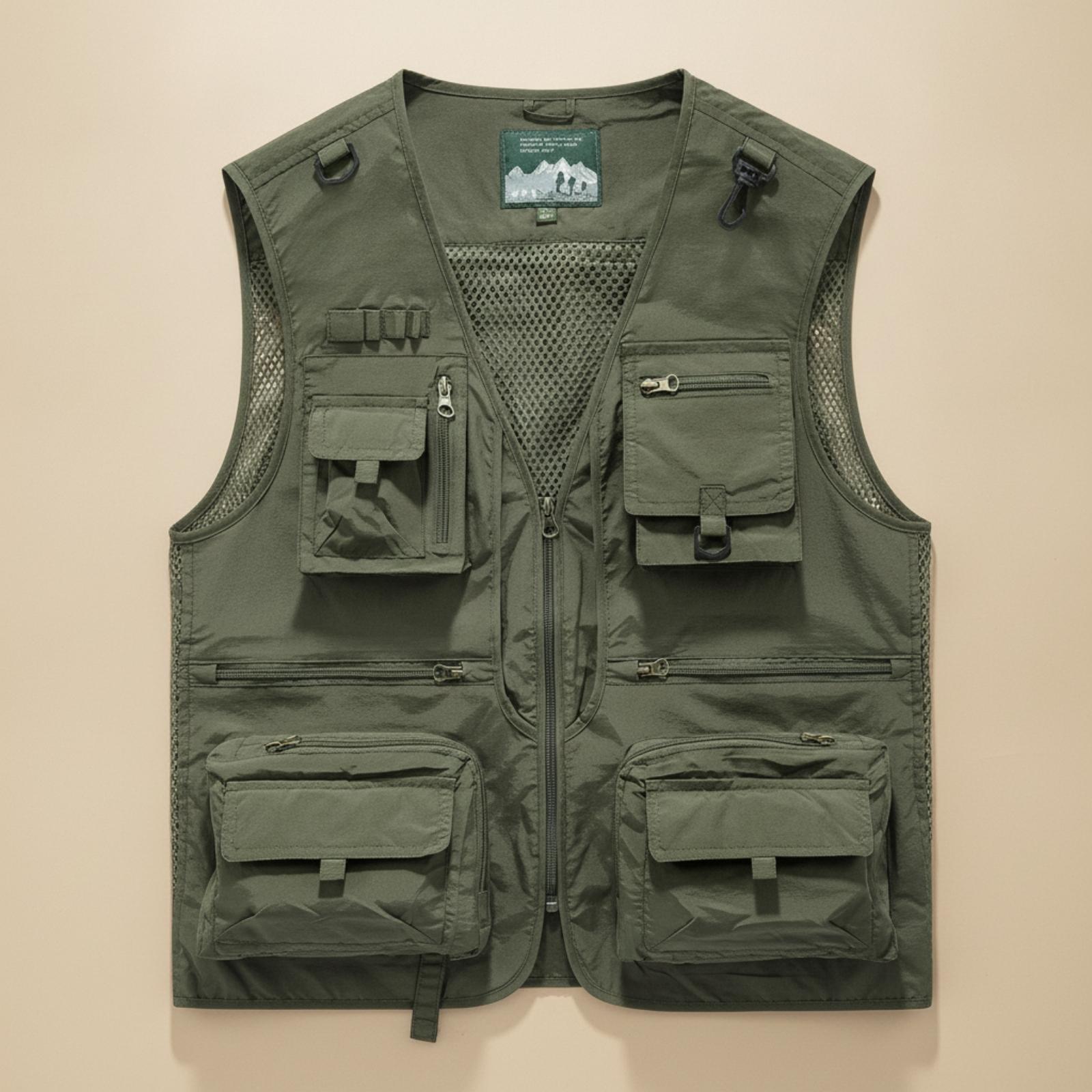 Męska kamizelka bezrękawnik z  – Outdoor Adventure Vest recenzja i cena
