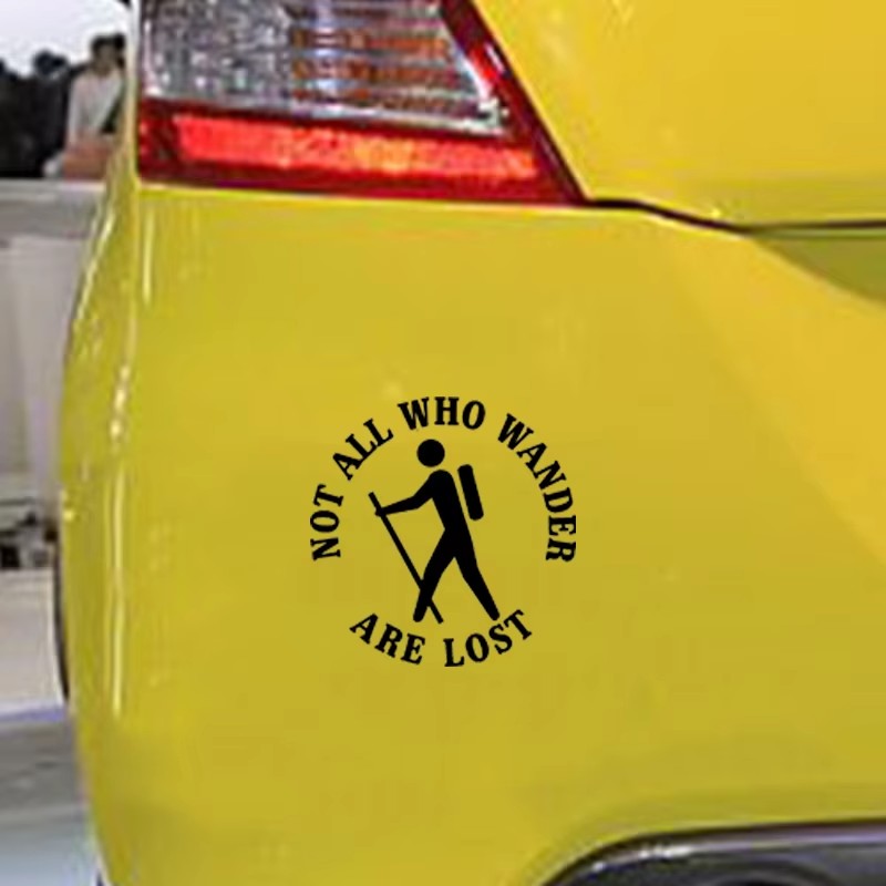 Naklejki winylowe dla miłośnik – Outdoor Adventure Words recenzja i cena