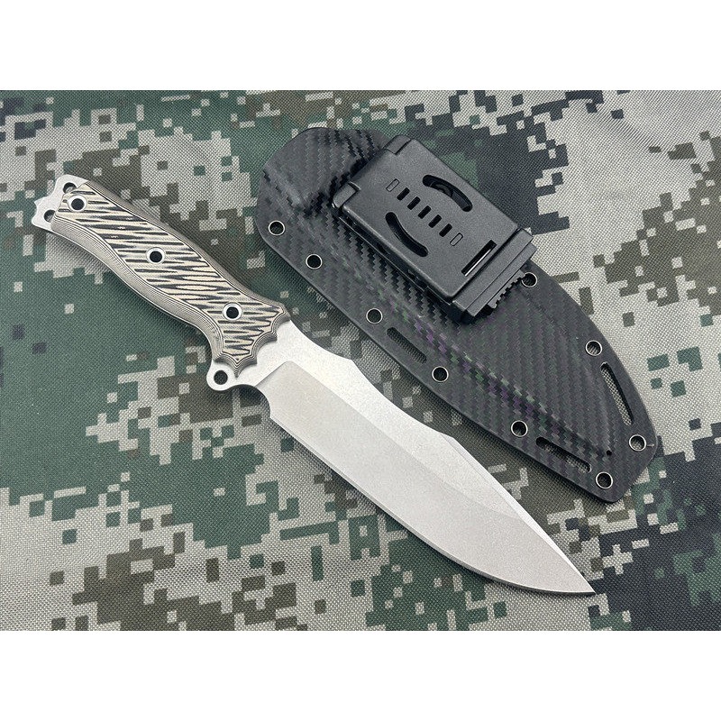 Nóż survivalowy MB10 ze stali  – Outdoor Adventure Hunt recenzja i cena