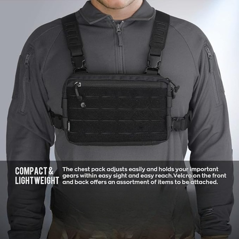 Torba na klatkę piersiową dla  – Outdoor Adventure Vest recenzja i cena