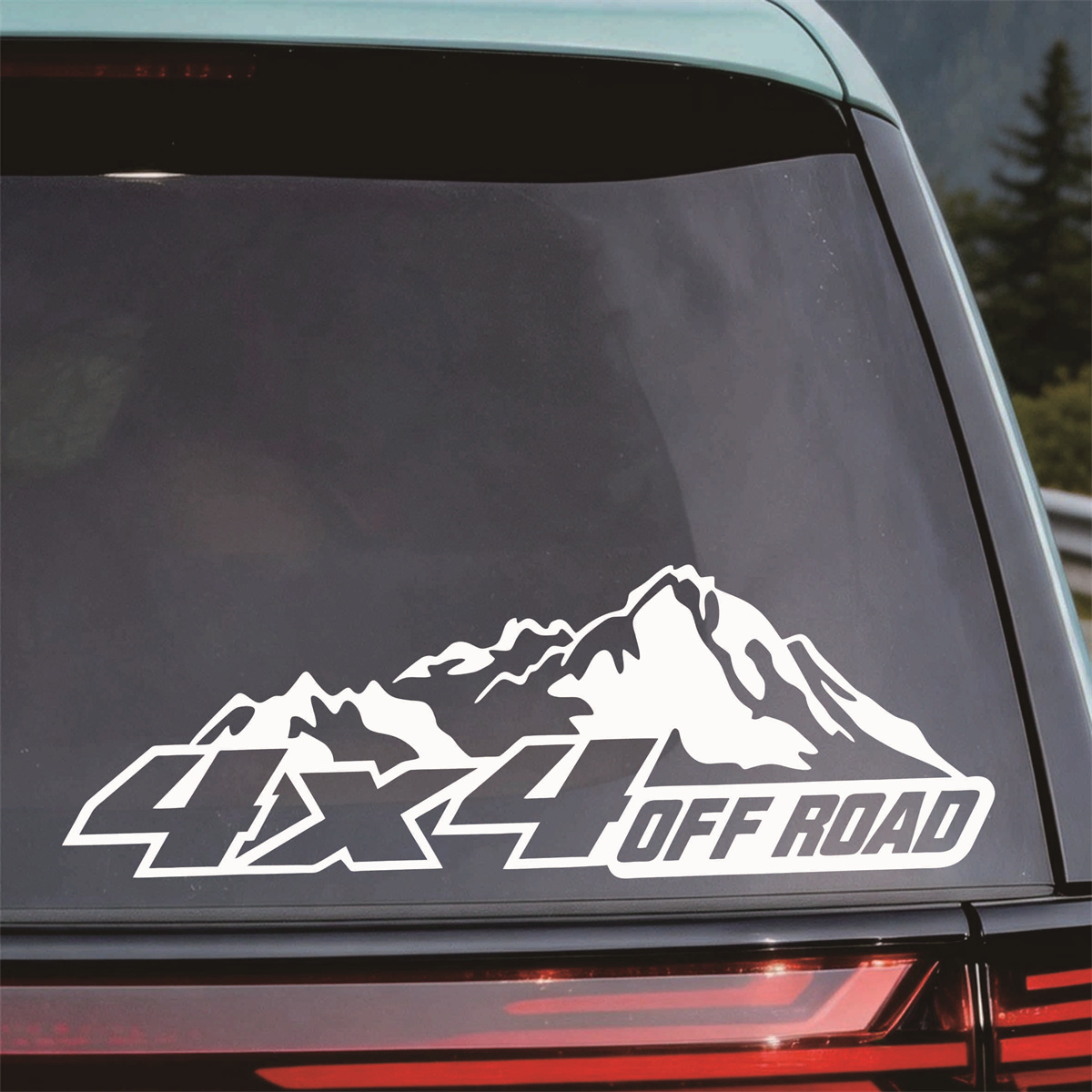 Naklejka winylowa 4X4 Off-Road – Outdoor Adventure Jeep recenzja i cena
