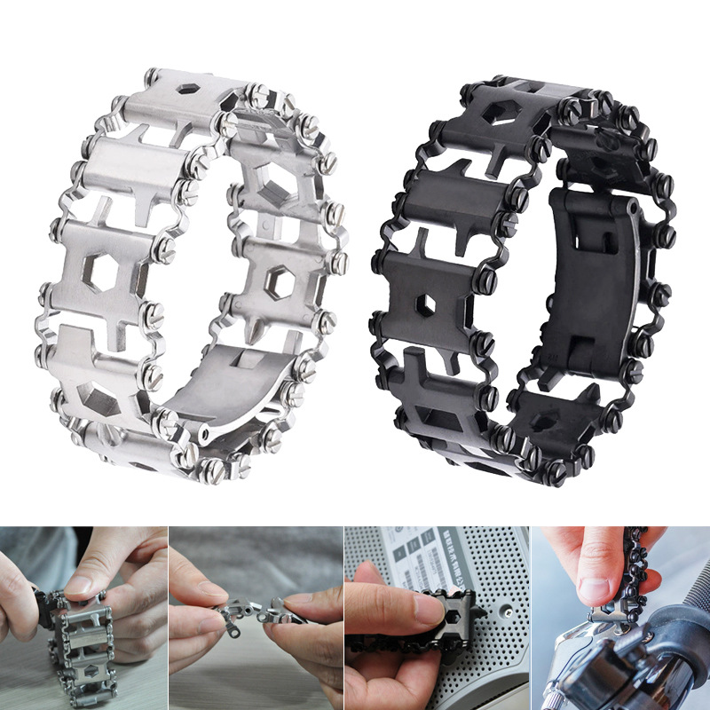 Bransoletka narzędziowa ze sta – Outdoor Adventure Watches recenzja i cena