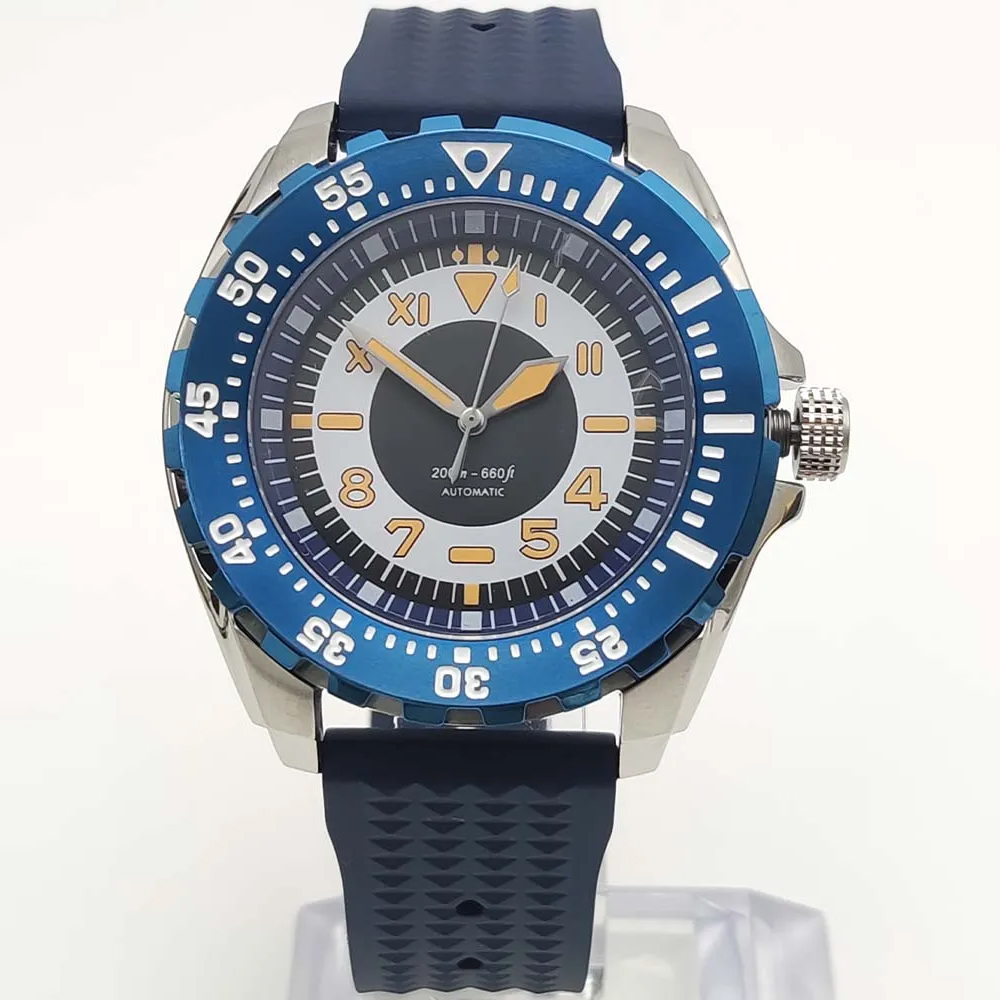 PARNSRPE NH35 44mm Srebrny Zeg – Outdoor Adventure Watches recenzja i cena