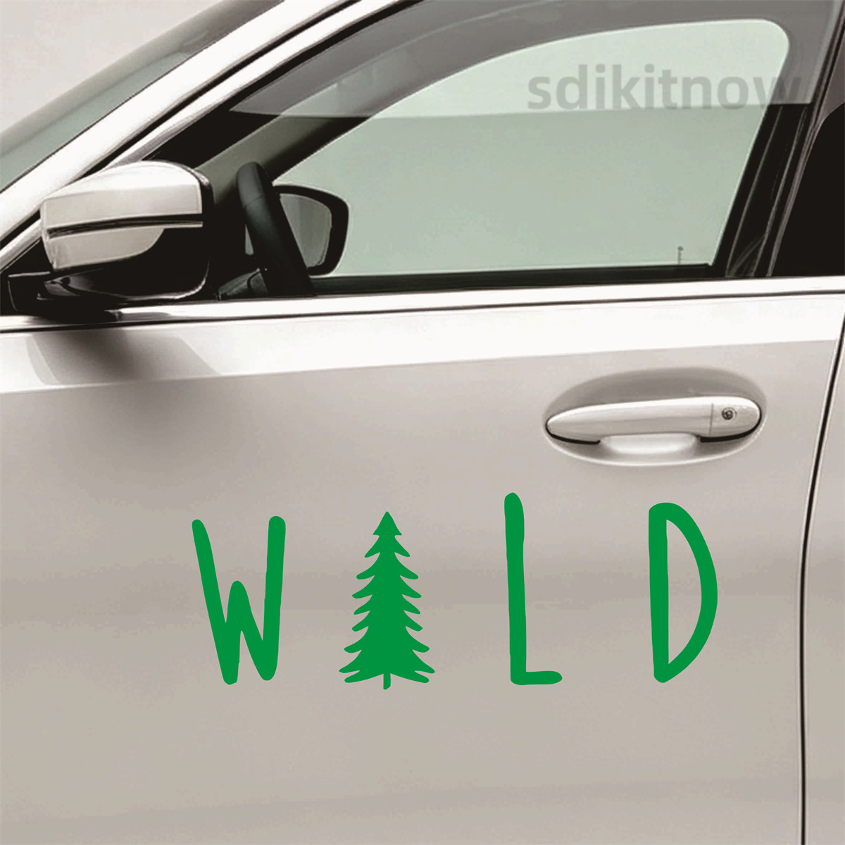 Naklejka winylowa na samochód  – Outdoor Adventure Words recenzja i cena