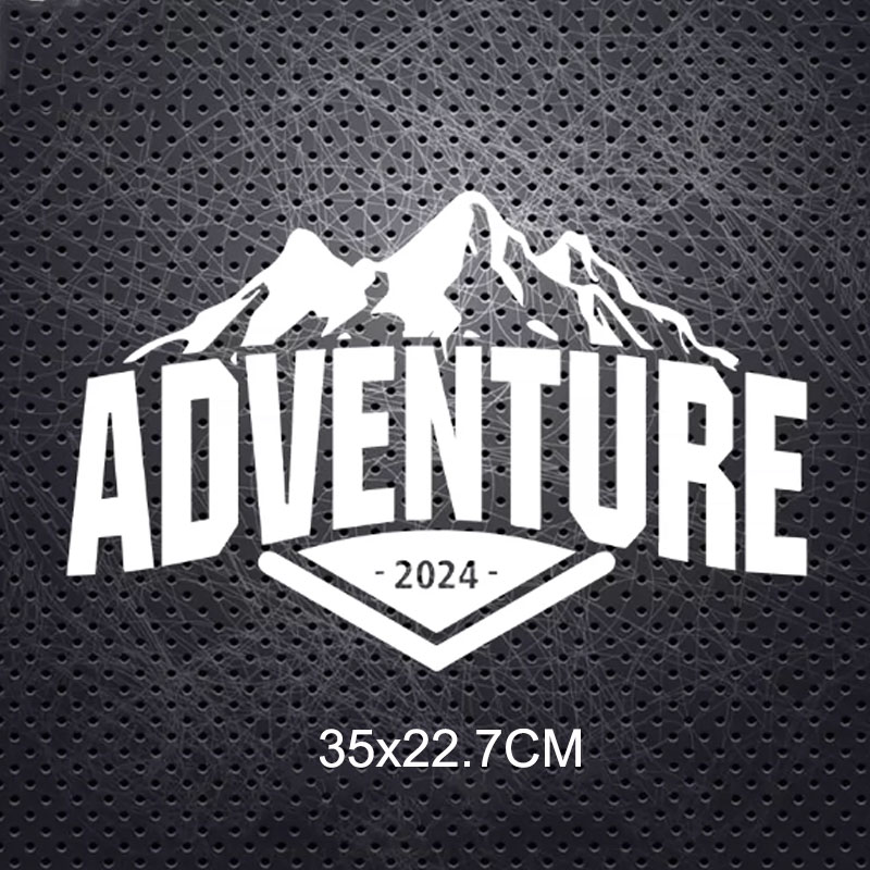 Naklejka na samochód z motywem – Outdoor Adventure Words recenzja i cena