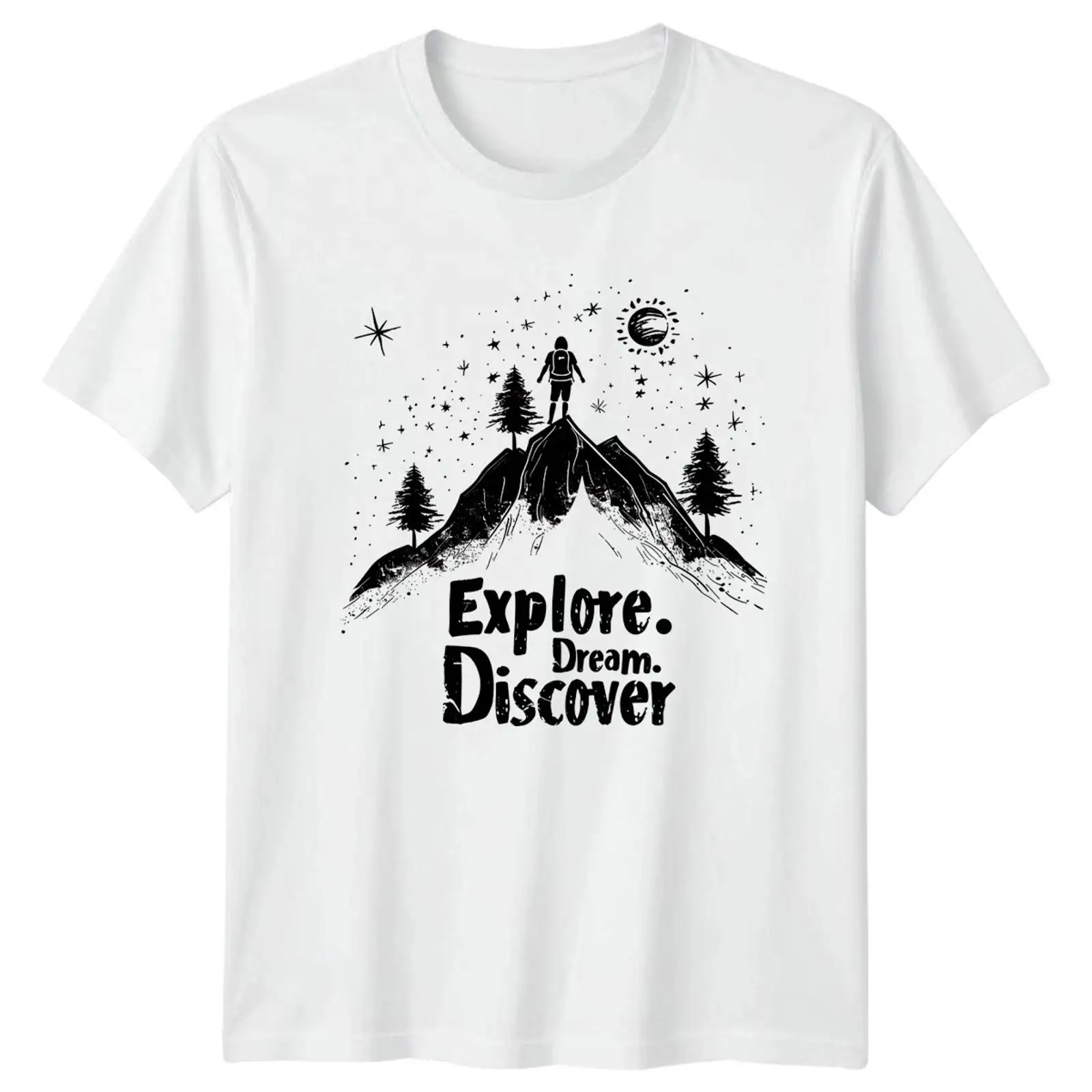 Odkryj Dream Discover T-Shirt  – Outdoor Adventure Images recenzja i cena
