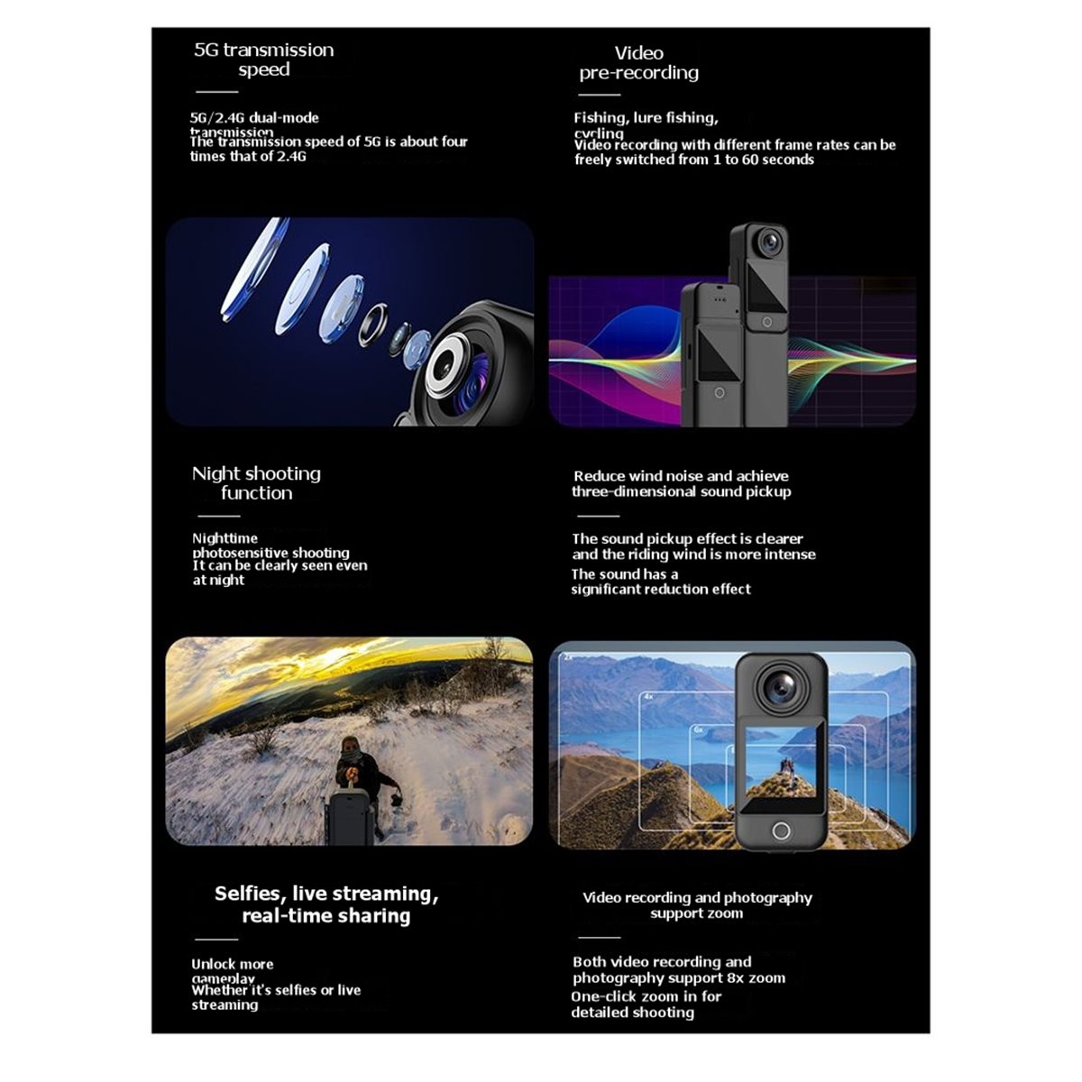 【Nowa Ulepszona Wersja】 Kamera – Outdoor Adventure Images recenzja i cena