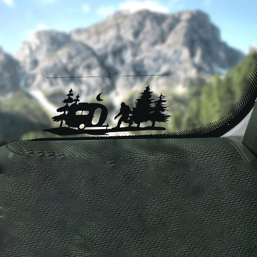 Zabawna naklejka winylowa z Bi – Outdoor Adventure Words recenzja i cena